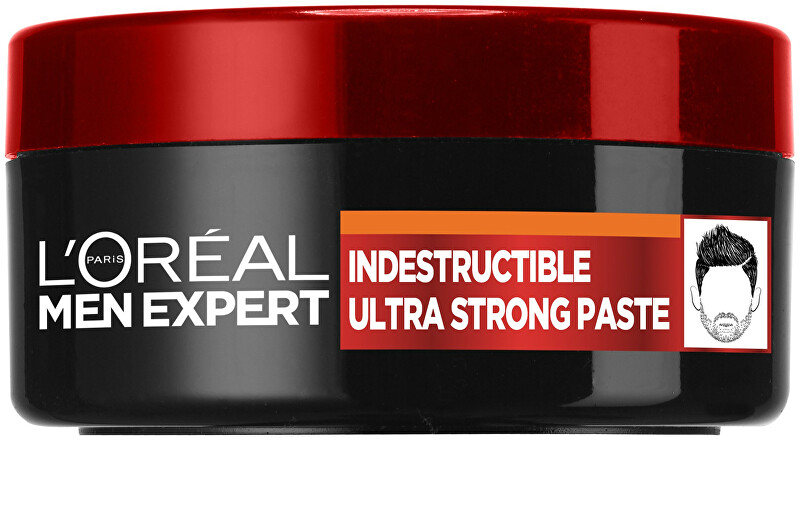 L´Oréal Paris Styling paste with strong fixation Men Expert (Indestructible Ultra Strong Paste) 75 ml 75ml modeliavimo priemonė