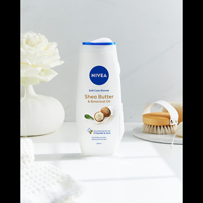 Nivea Shea Butter shower gel (Soft Care Shower) 250 ml 250ml Moterims