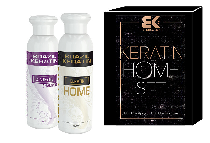 Brazil Keratin Keratin Home Hair Care Set Moterims