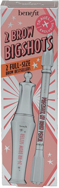 Benefit Brow Bigshots Duo eyebrow decorative cosmetics gift set Moterims