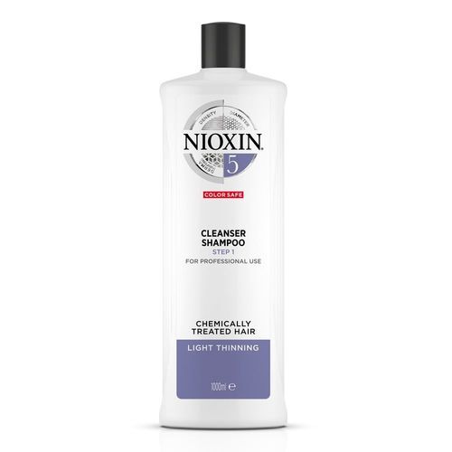 Nioxin System 5 (Shampoo Cleanser System 5 ) Cleansing Shampoo For Normal To Thick Natural And Dyed Slight 1000ml Unisex