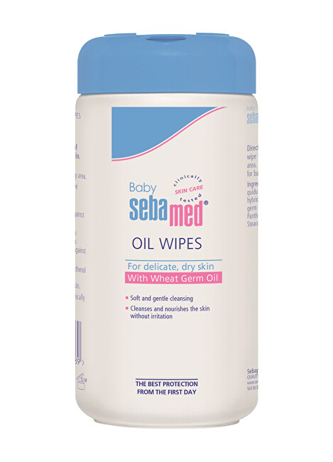 SebaMed Baby oil wipes Baby(Baby Oil Wipes) 70 pc Vaikams