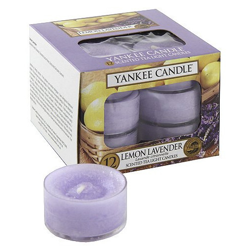 Yankee Candle Aromatic tea candles Lemon Lavender 12 x 9.8 g Unisex