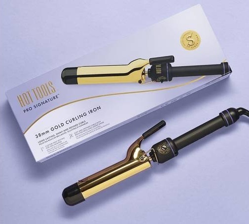 Hot Tools Gold Curl ing Iron 32 mm hair curler plaukų garbanų formavimo įrankis