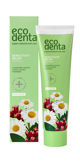 Ecodenta Toothpaste for sensitive teeth with chamomile, cloves and Kalidentem (Toothpaste For Sensitive Teeth 100ml Unisex