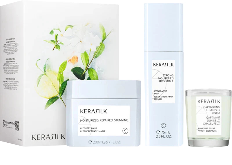 Goldwell Specialists Recovery Set Hair Care Gift Set with Candle Moterims