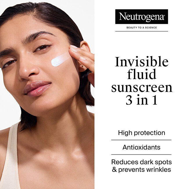 Neutrogena Invisible Fluid SPF 50 Age Shield Ultra Sheer 50 ml 50ml Moterims