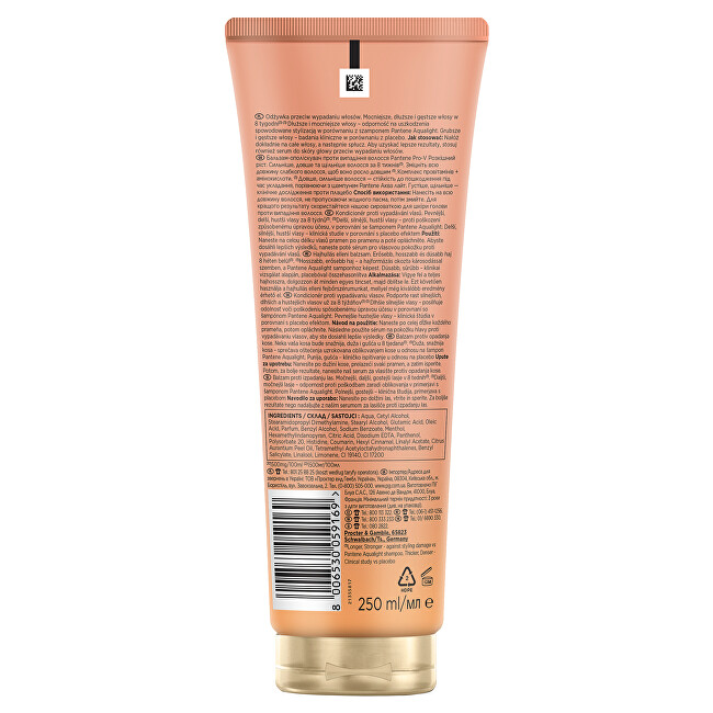 Pantene Conditioner Grow Abundant Anti Hair-Loss Conditioner 250 ml 250ml plaukų balzamas