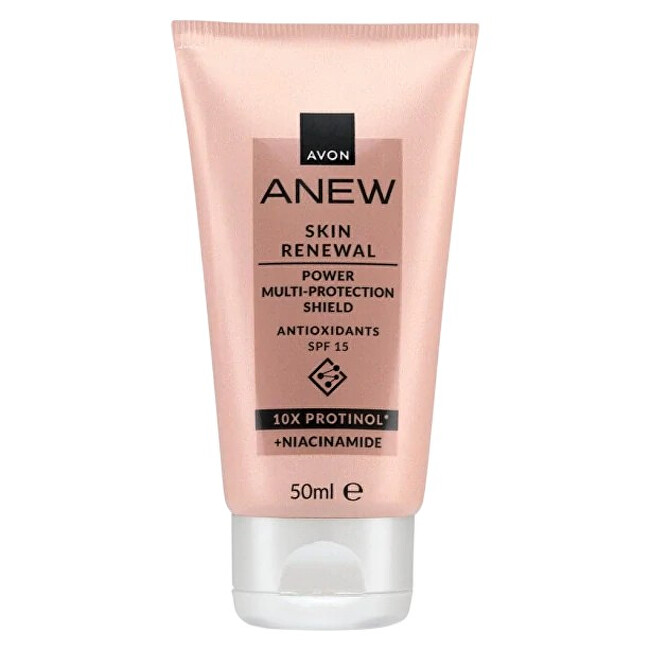 Avon Protective skin cream SPF 15 Power Multi-Protection Shield 50 ml 50ml veido apsauga