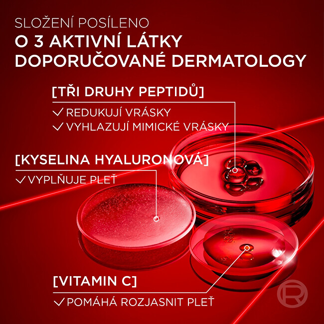 L'Or&eacute;al Paris Revitalift Laser Anti-Wrinkle Serum (Age-Corrrecting Serum) 50 ml 50ml vietinės priežiūros priemonė