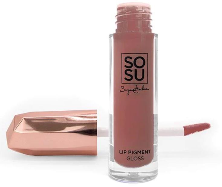 SOSU Cosmetics Let Them Talk Pigmented Lip Gloss Birthday Suit lūpų blizgesys
