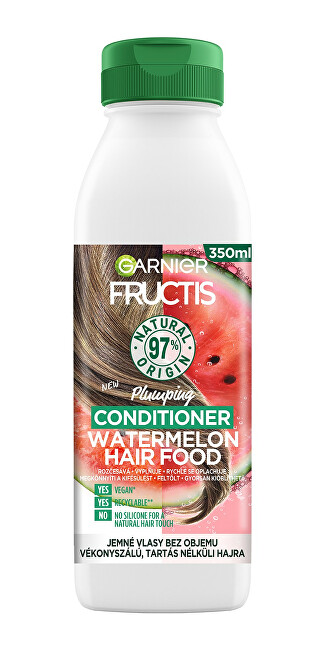 Garnier Fructis Hair Food (Watermelon Plumping Conditionner) 350 ml 350ml plaukų balzamas