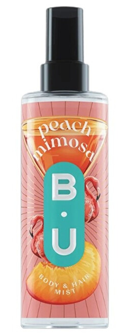 B.U. Peach Mimosa - tělov&yacute; a vlasov&yacute; sprej 200ml Moterims