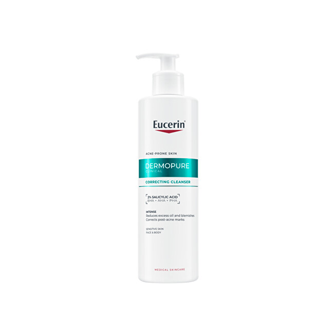 Eucerin Cleansing gel for problematic skin DermoPure Clinical (Correcting Cleanser) 400 ml 400ml Moterims