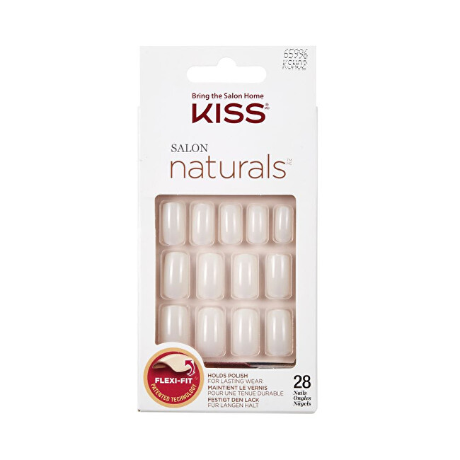 Kiss Natural nails suitable for painting 65996 Salon Naturals (Nails) 28 pcs Moterims