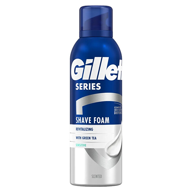 Gillette Revita l Shave Foam Series Sensitiv e Green Tea ( Revita l izing Shave Foam) 200 ml 200ml Vyrams