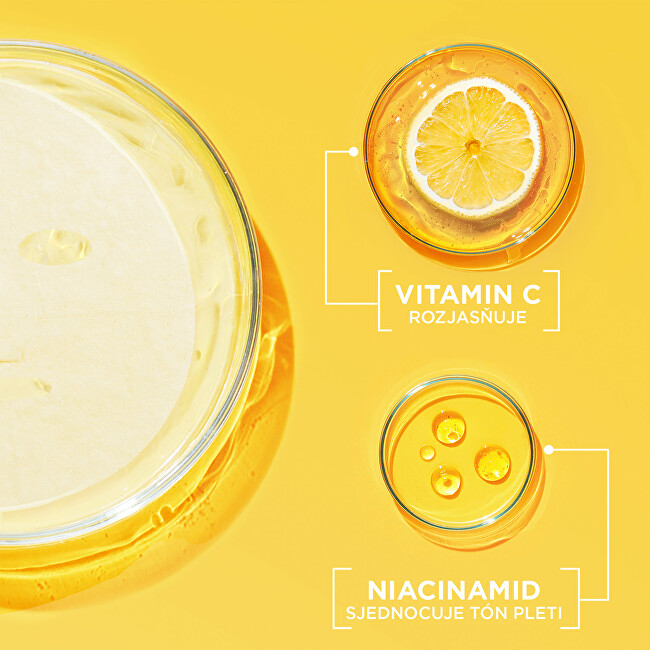 Garnier Set of brightening fabric masks with vitamin C 4+1 pcs Moterims