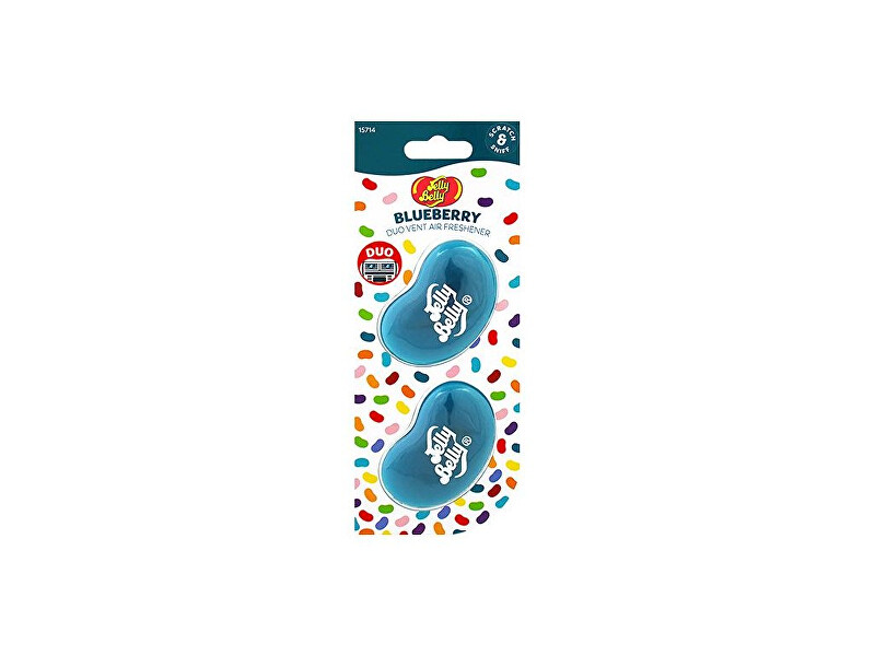 Jelly Belly Jelly Belly Vent Stick Blueberry 2 pack automobilio gaiviklis