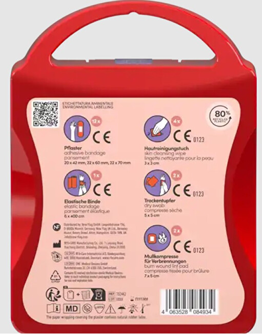 Wild Stripes First Aid Kit Travel Unisex