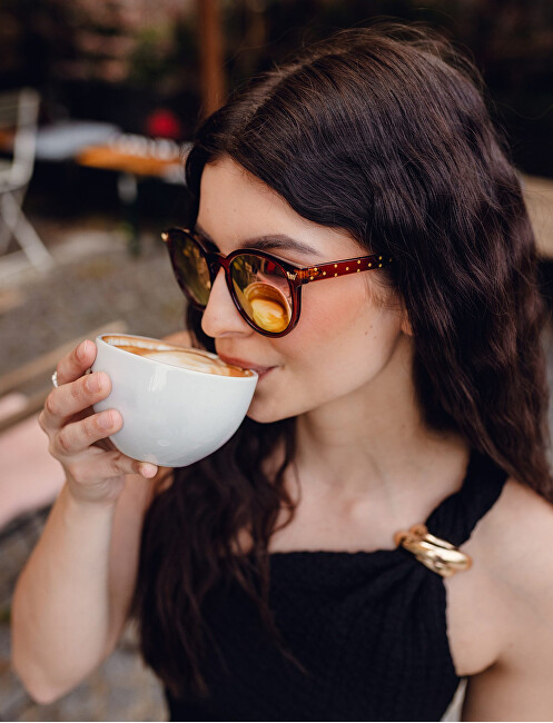 Vuch Polarizačn&iacute; slunečn&iacute; br&yacute;le Foxy Dotty Mocha akiniai nuo saulės