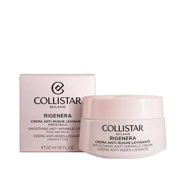 Collistar Smoothing anti-wrinkle cream Rigenera (Smoothing Anti-Wrinkle Cream for Face and Neck) 50 ml 50ml Moterims