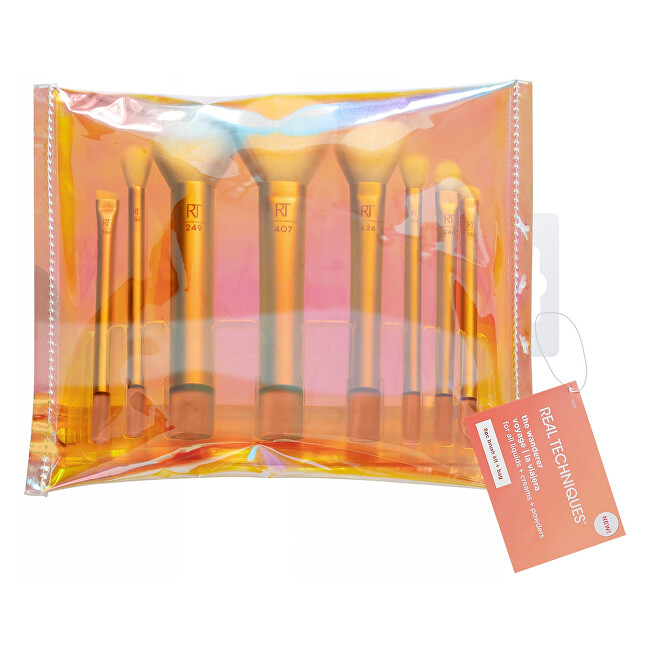 Real Techniques The Wanderer Cosmetic Brush Set teptukas