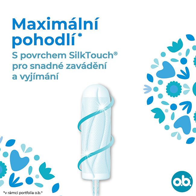 o.b. Super tampons ProComfort 16 pcs Intymios higienos priemonė