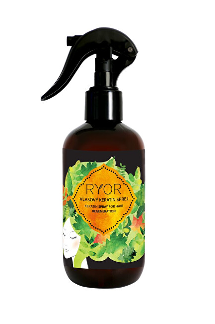 RYOR Hair spray with keratin 250 ml 250ml Moterims