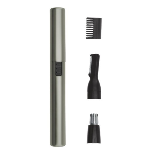 Wahl Battery nose and ear trimmer Micro Lithium Satin Silver 5640-1016 Unisex