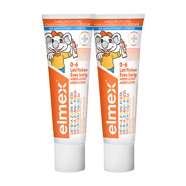 Elmex Kids Duopack Toothpaste 2 x 50 ml 50ml Vaikams