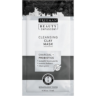Freeman Cleansing clay mask Active carbon and probiotics Beauty Infusion ( Cleansing Clay Mask) 118ml kremas kaklui/dekolte