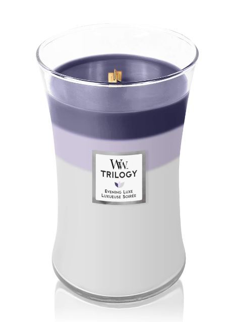 WoodWick WW TRILOGY LARGE HOURGLASS EVENING LUXE Unisex