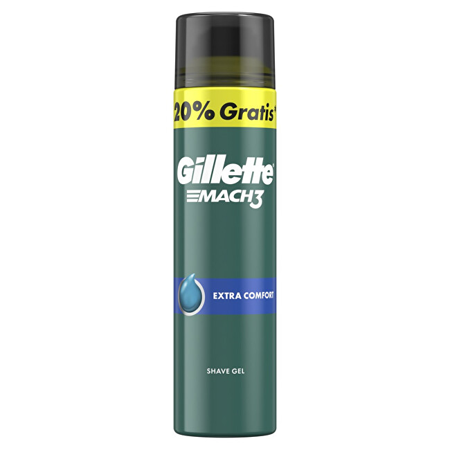 Gillette Gillette Mach3 Extra Comfort gel 200+40ml 40ml Vyrams