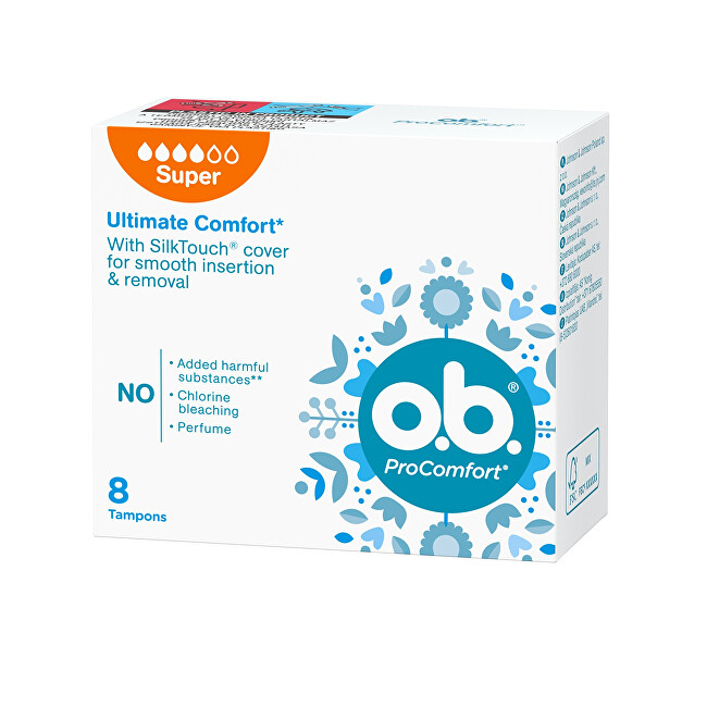 o.b. Super tampons ProComfort 16 pcs Intymios higienos priemonė
