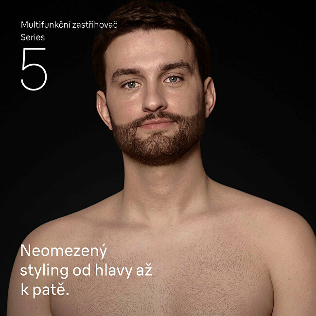 Braun Series 5 AIO5540 9-in-1 Multifunctional Trimmer plaukų segtukas