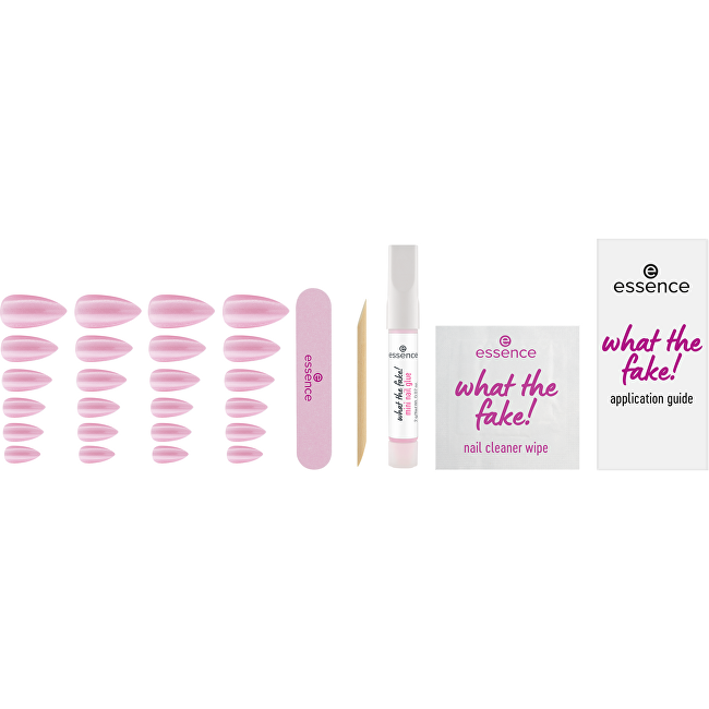 Essence What the Fake! Press-On 02 Cat Eye False Nail Set priemonė nagams