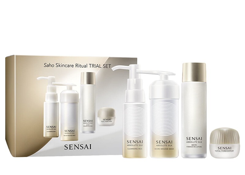 Sensai Saho Skincare Ritual Set Gift Set makiažo valiklis