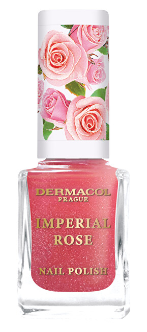 Dermacol Imperial Rose nail polish with fragrance 02 nagų lakas
