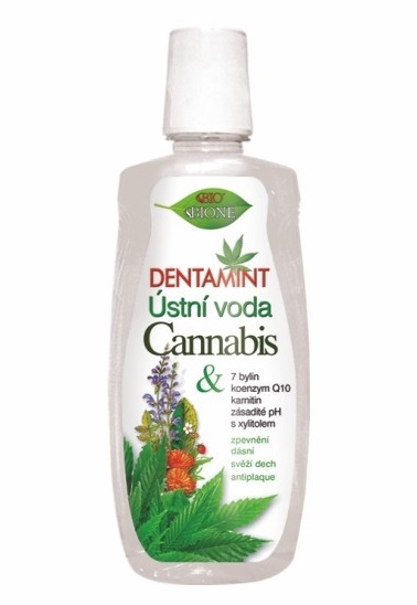 Bione Cosmetics Dentamint mouthwash Cannabis 500 ml 500ml Unisex