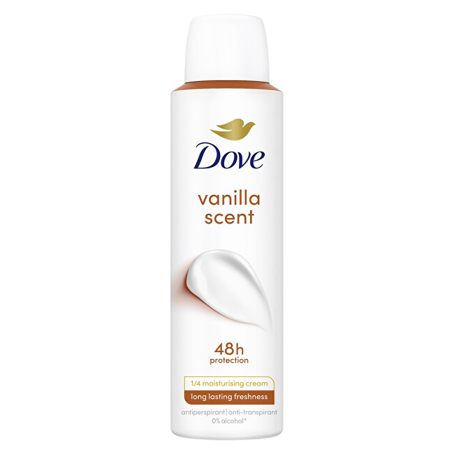 Dove Vanilla Scent Antiperspirant - Antiperspirant ve spreji Dezodorantas Dezodorantas ir antiperspirantas Moterims