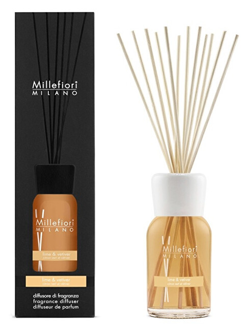 Millefiori Milano STICK DIFFUSER 500 ml LIME & VETIVER 500ml Unisex