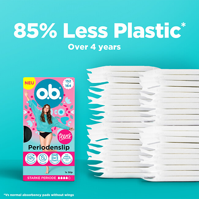 o.b. Menstrual panties Teens 152-164 Intymios higienos priemonė