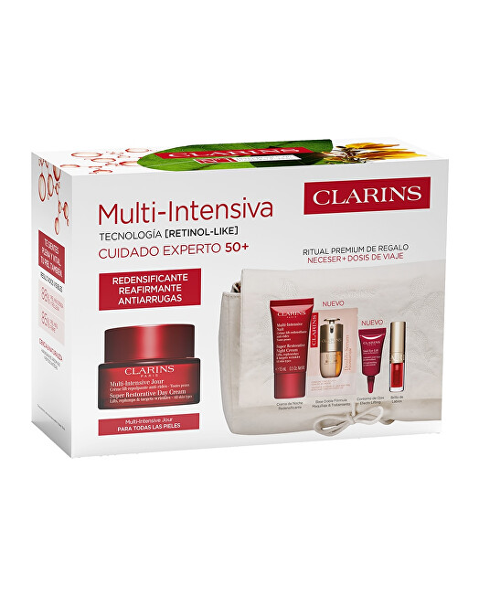 Clarins Gift set for all skin types SP5 15 Extra Firming Set vietinės priežiūros priemonė