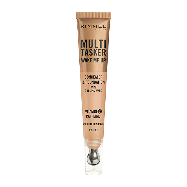 Rimmel Corrector and make-up 2 in 1 Multi-Tasker Wake Me Up (Concealer & Foundation) 20 ml 025 Moterims