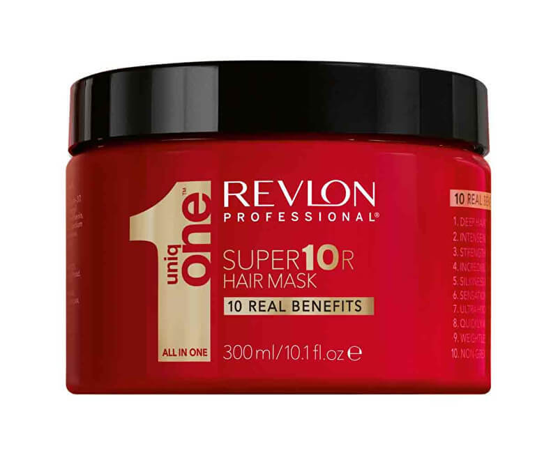 Revlon Professional Intensive moisturizing super hair mask Uniq One (Super10R Hair Mask) 300 ml 300ml atstatomoji plaukų priežiūros priemonė