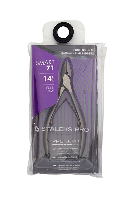 STALEKS Professional ingrown nail nippers Smart 71 14 mm (Professional Ingrown Nail Nippers) Manikiūro priemonė