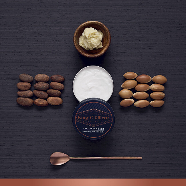 Gillette King softening balm (Soft Beard Balm) 100 ml 100ml Vyrams