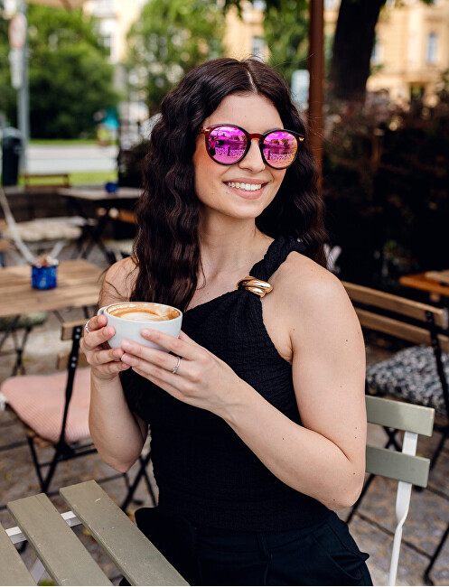 Vuch Polarizačn&iacute; slunečn&iacute; br&yacute;le Foxy Dotty Mocha akiniai nuo saulės