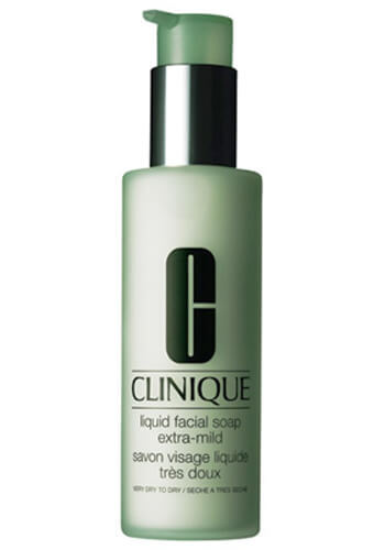Clinique Liquid cleaners Facial Soap for dry to very dry skin (Liquid Facial Soap Extra Mild) 200 ml 200ml makiažo valiklis