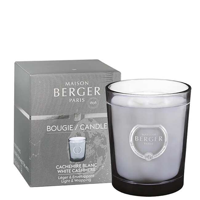 Maison Berger Paris Scented candle Astral White cashmere gray 180 g Unisex